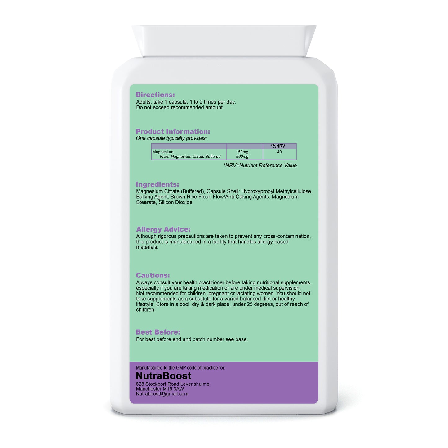 Magnesium Citrate