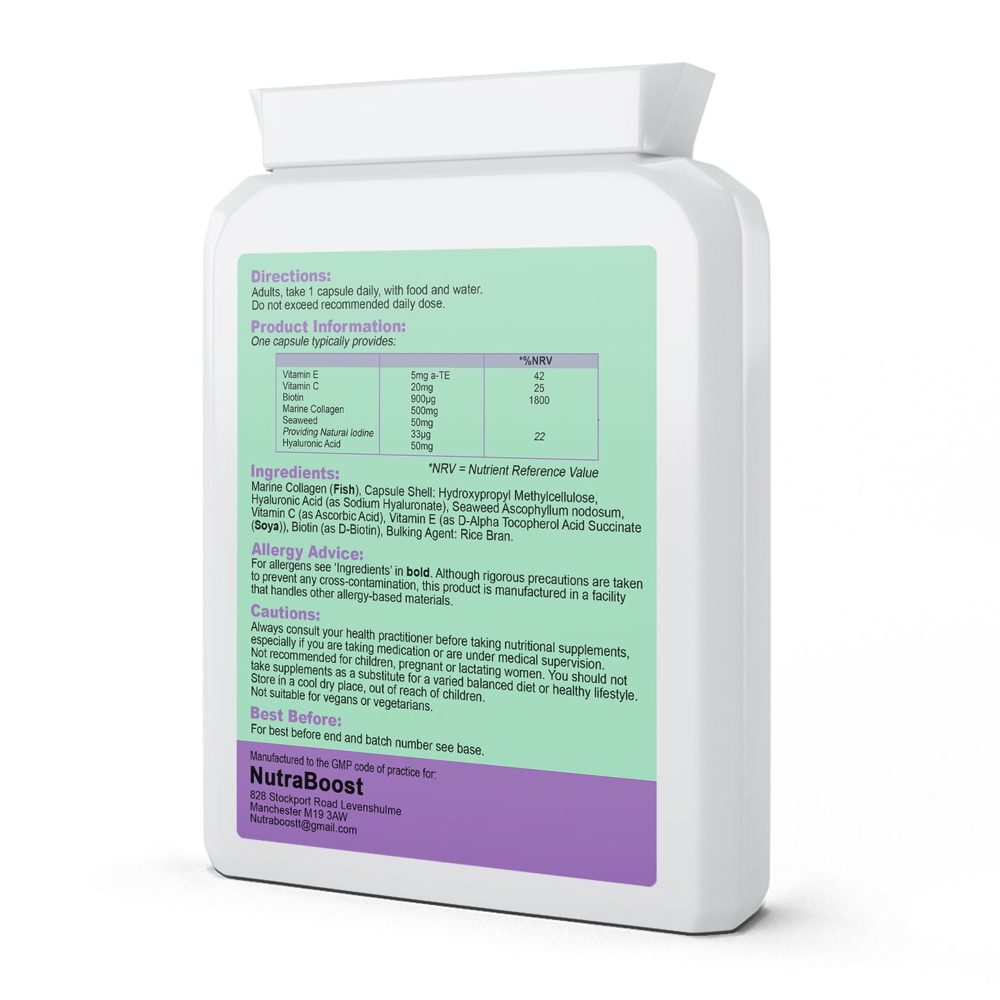 Collagen With Hyaluronic Acid
