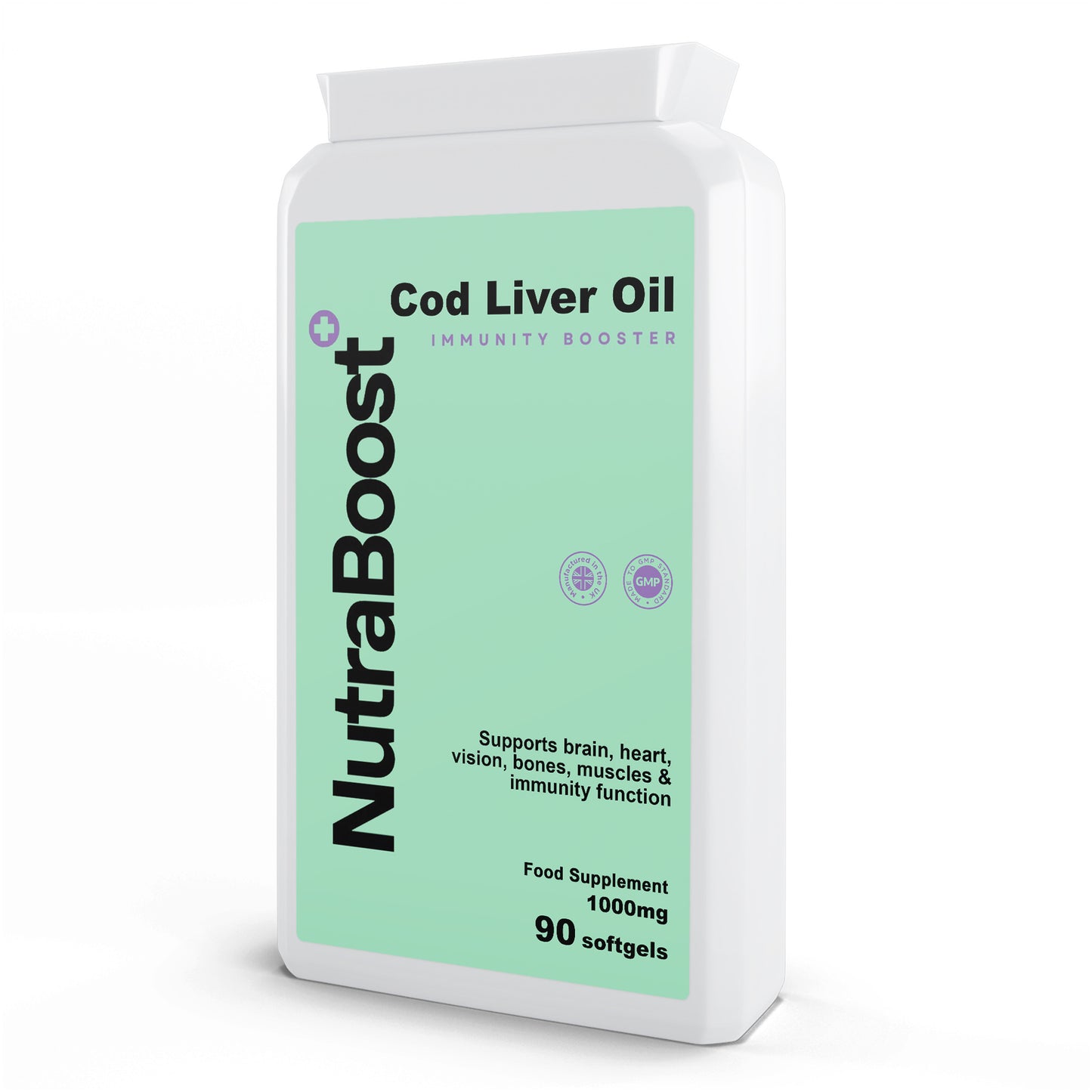 Gym Boost Bundle - Omega 3, Cod Liver Oil & Vitamin D3